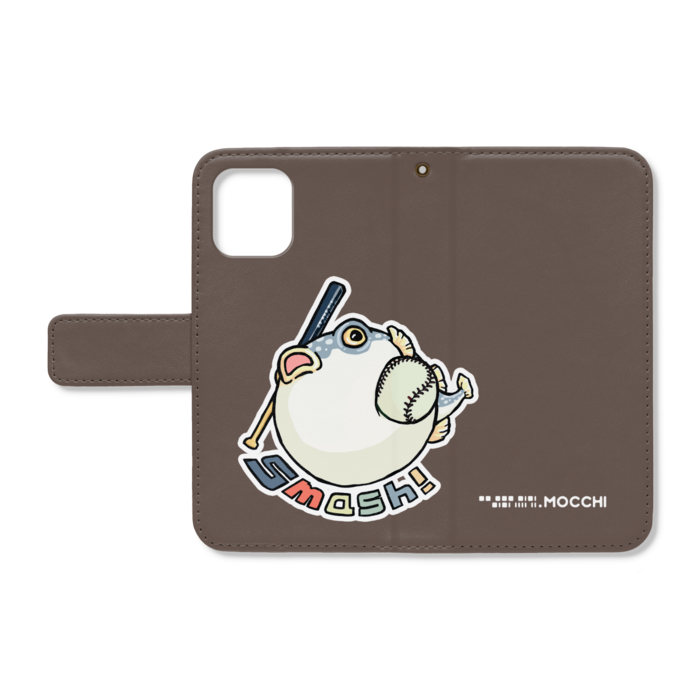 手帳型iPhoneケース - iPhone12 mini - ストラップ穴 あり