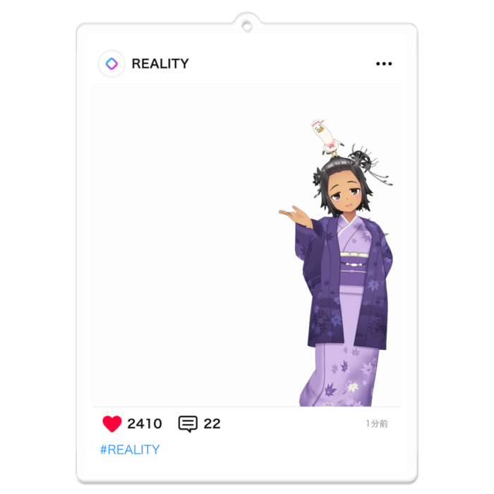 アクリルキーホルダー - 100 x 100 (mm)