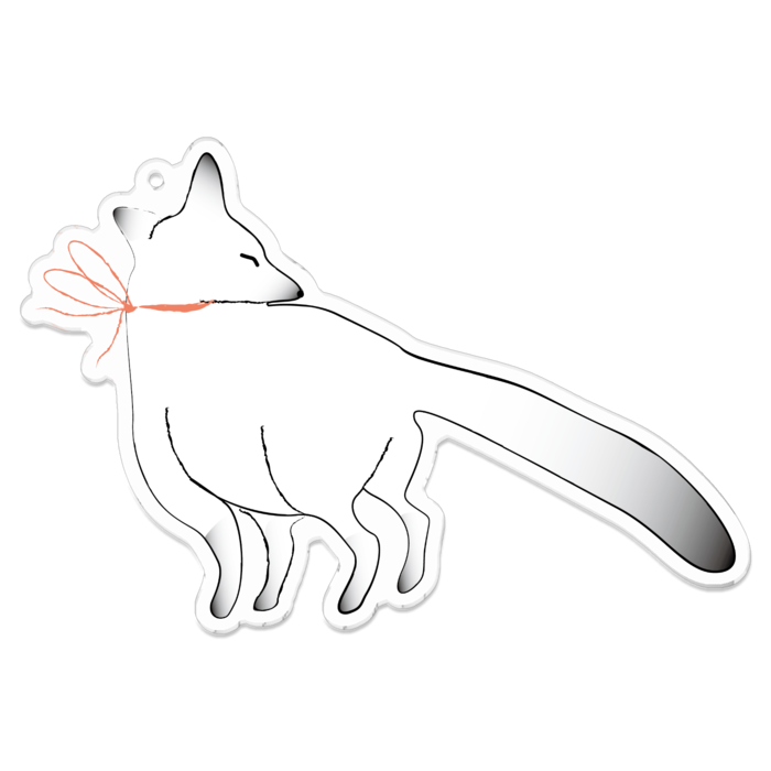 アクリルキーホルダー - 100 x 100 (mm)