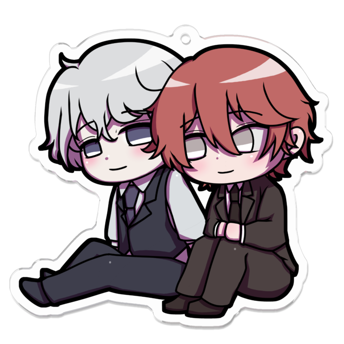 アクリルキーホルダー - 70 x 70 (mm)