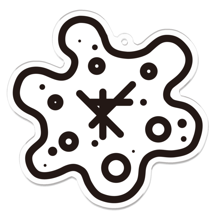 アクリルキーホルダー - 70 x 70 (mm)