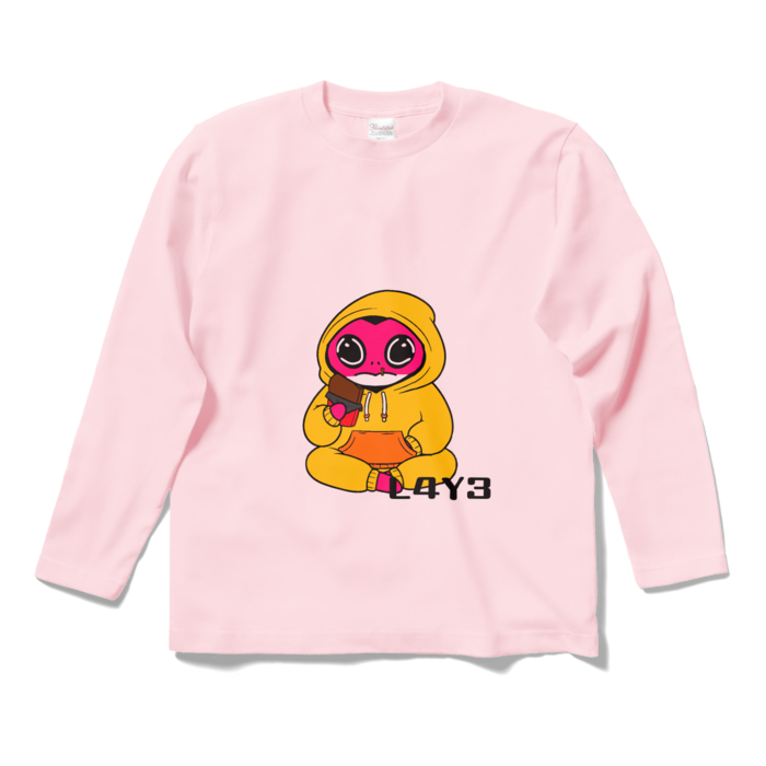 ロングスリーブTシャツ - S - ライトピンク