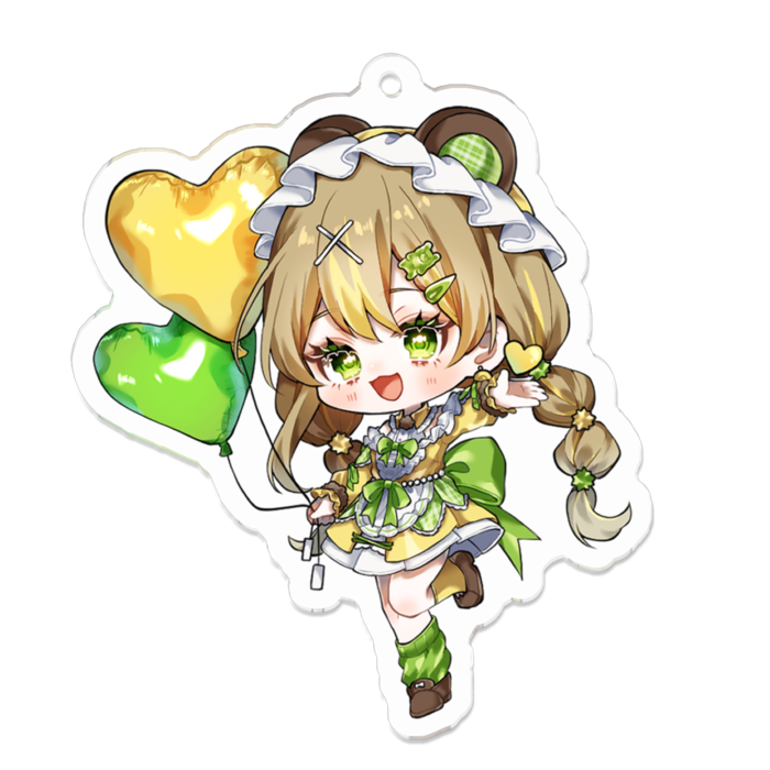 アクリルキーホルダー - 70 x 70 (mm)