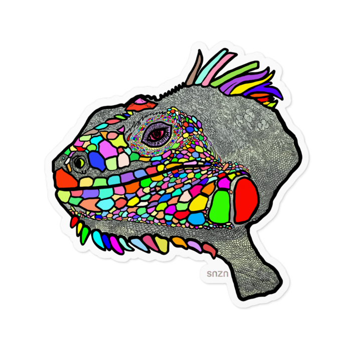 ステッカー - 100 x 100 (mm)