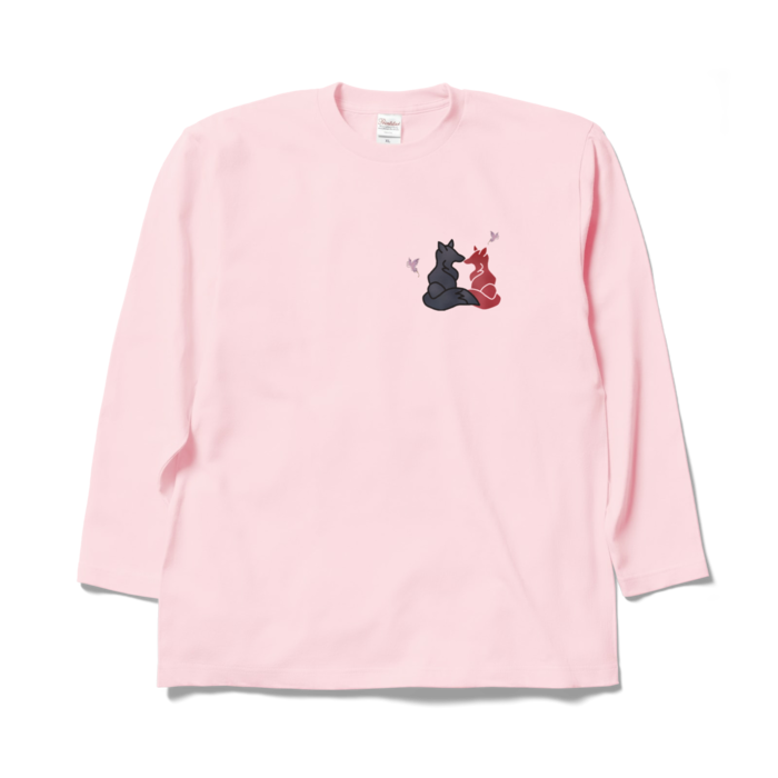 ロングスリーブTシャツ - XL - ライトピンク