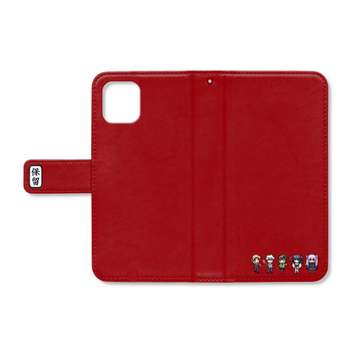 手帳型iPhoneケース - iPhone11 - ストラップ穴 あり