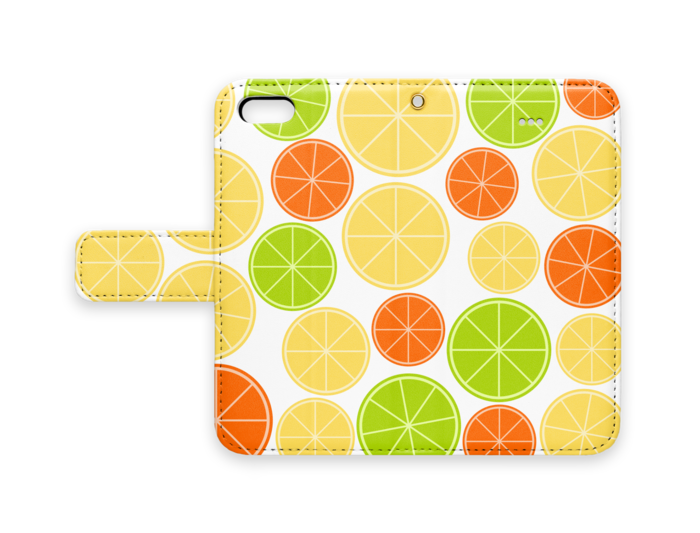 手帳型iPhoneケース - iPhone 5 / 5s / SE - ストラップ穴 あり