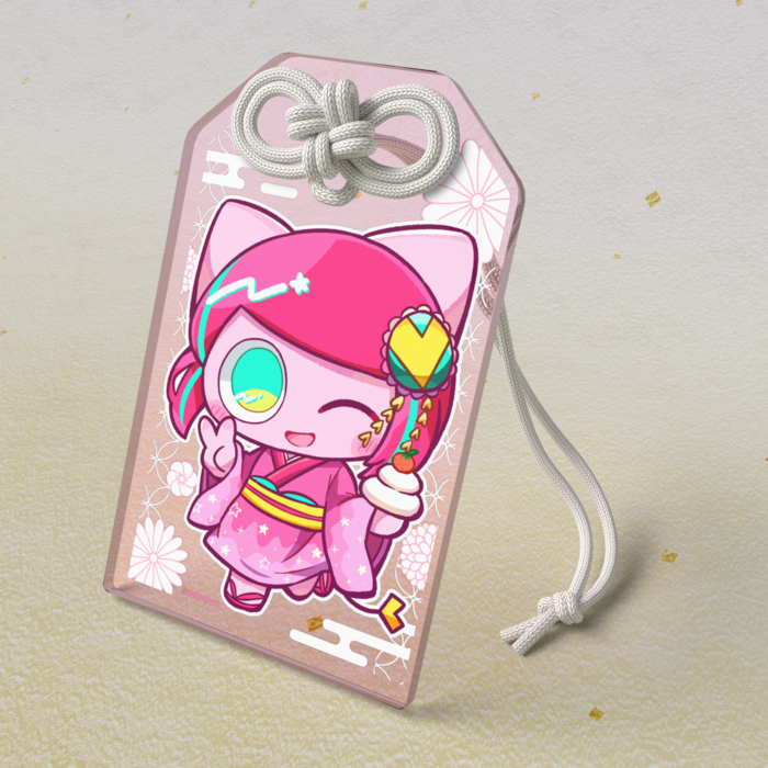 アクリルお守り（躁） - 50 × 80mm