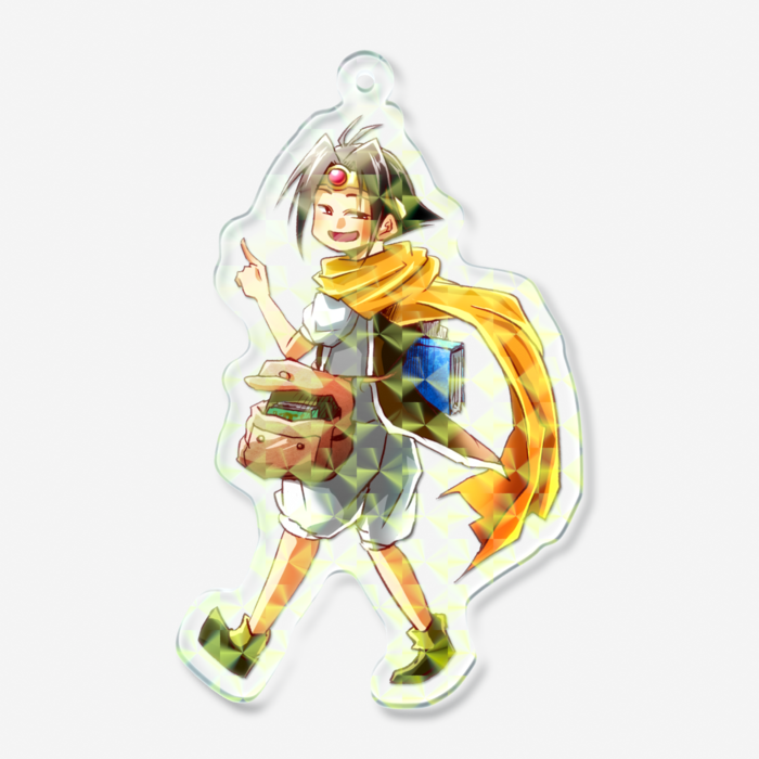 ホログラムアクリルキーホルダー - 70 × 70mm