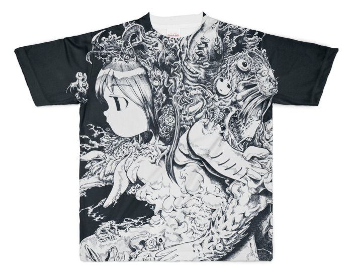 フルグラフィックTシャツ - XL - 両面印刷