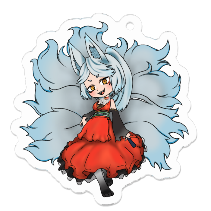 アクリルキーホルダー - 50 x 50 (mm)(1)