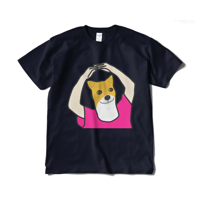 Tシャツ- XL - ネイビー