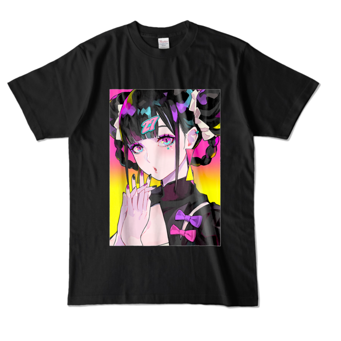 カラーTシャツ - L - ブラック (濃色)