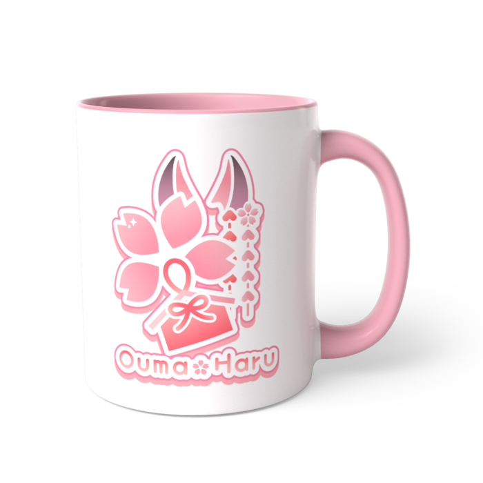 ツートンカラーマグカップ - 直径 8.2cm / 高さ 9.5cm