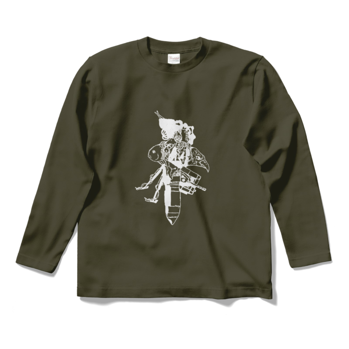 ロングスリーブTシャツ - S - アーミーグリーン