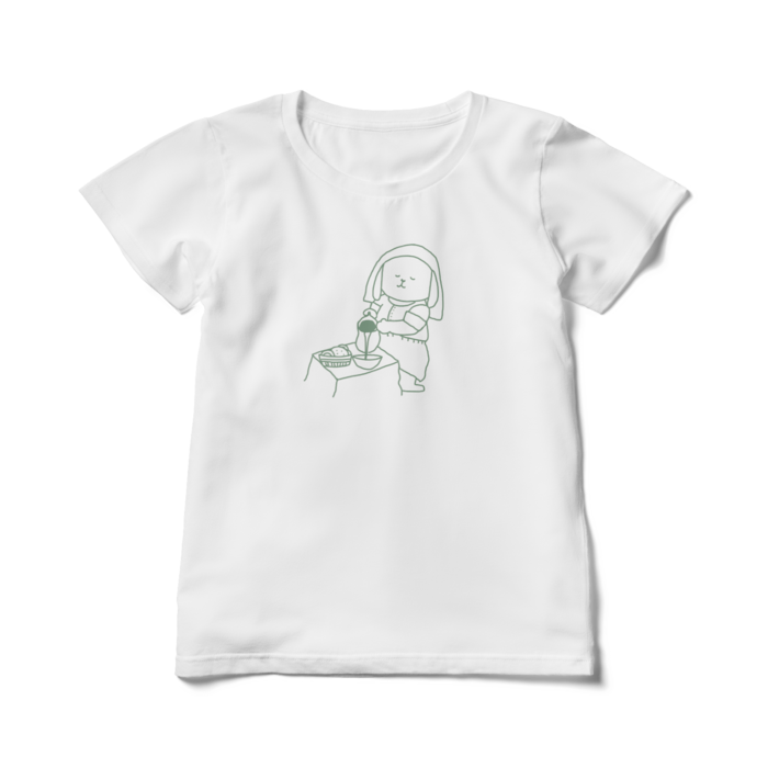 レディースTシャツ - L - 白