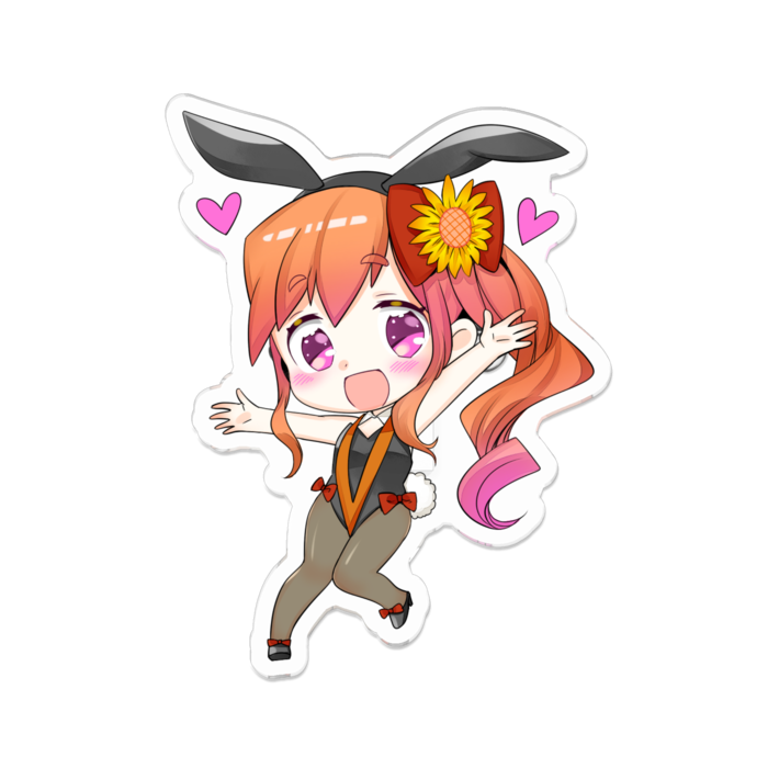 アクリルバッジ - 70 x 70 (mm)