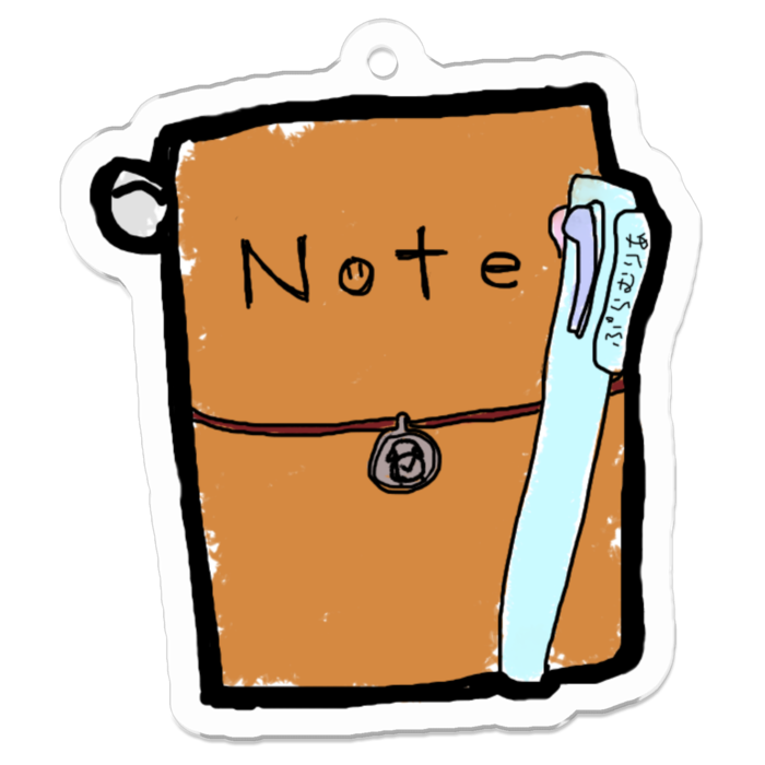 アクリルキーホルダー - 50 x 50 (mm)