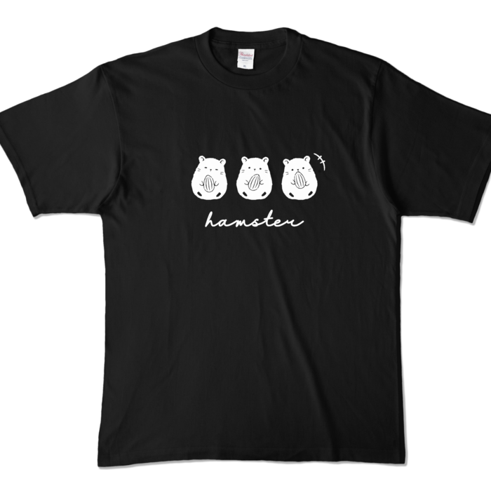 カラーTシャツ - XL - ブラック (濃色)