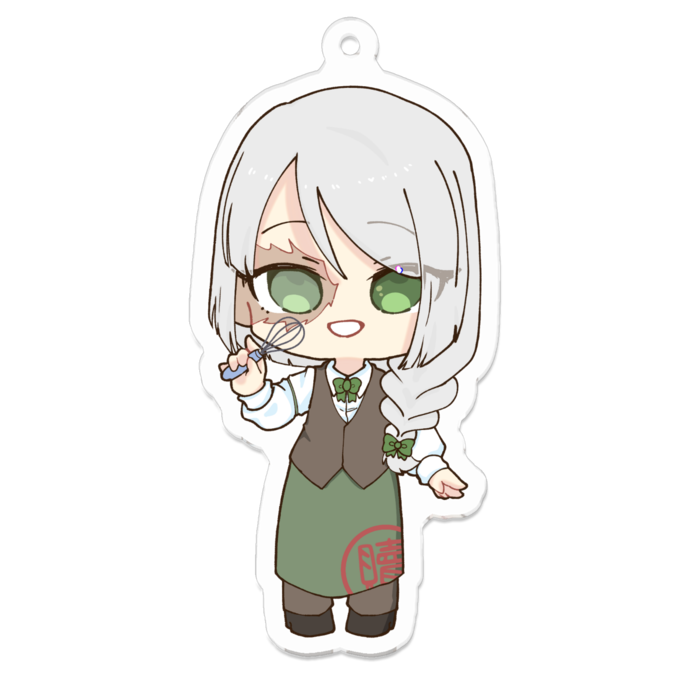 アクリルキーホルダー - 70 x 70 (mm)