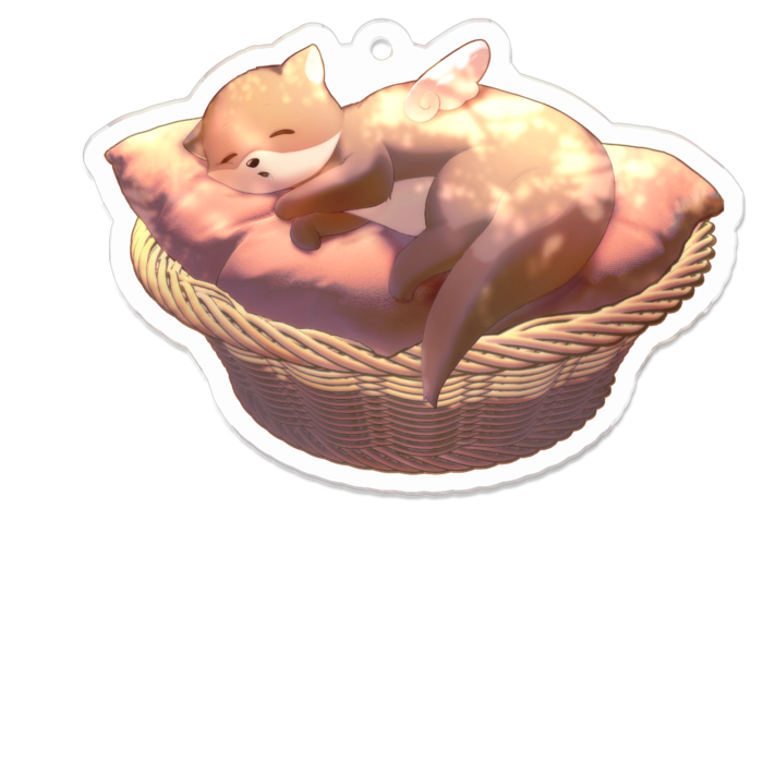 アクリルキーホルダー - 70 x 70 (mm)