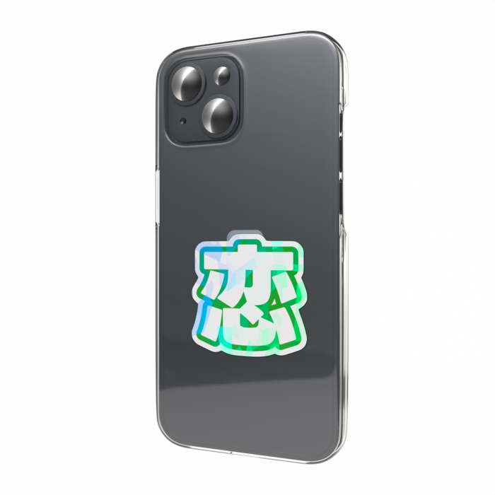 ホログラムスマホステッカー - 縦