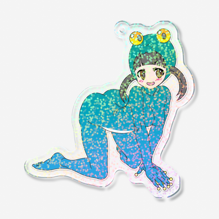 ホログラムアクリルキーホルダー - 70 × 70mm(2)
