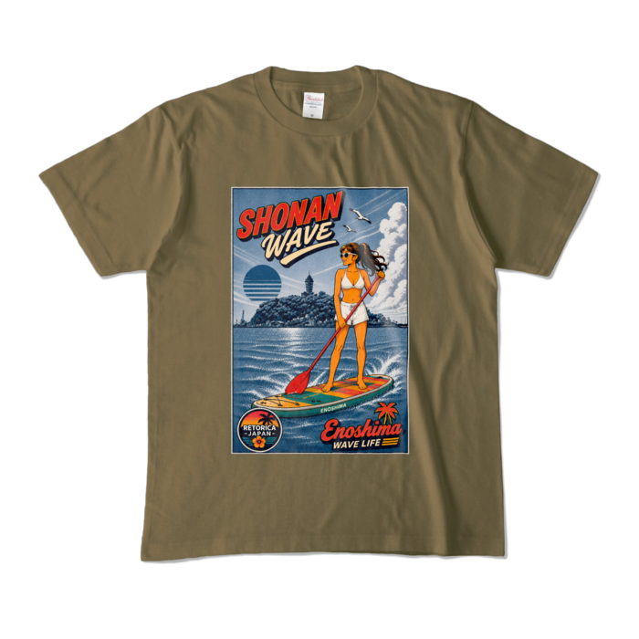 カラーTシャツ - M - オリーブ (濃色)
