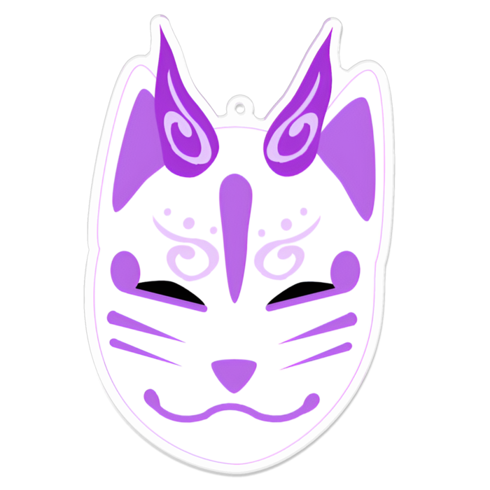 アクリルキーホルダー - 100 x 100 (mm)