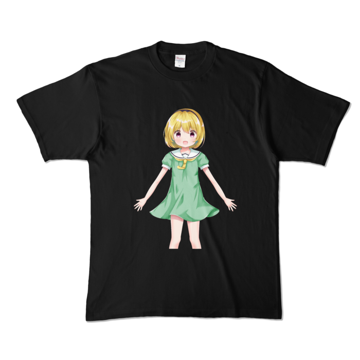 カラーTシャツ - XL - ブラック (濃色)