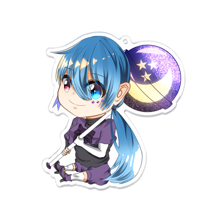 アクリルキーホルダー - 100 x 100 (mm)