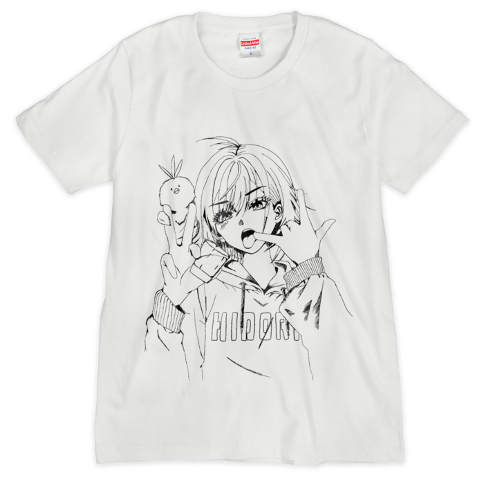 Tシャツ（シルクスクリーン印刷） - S - ホワイト