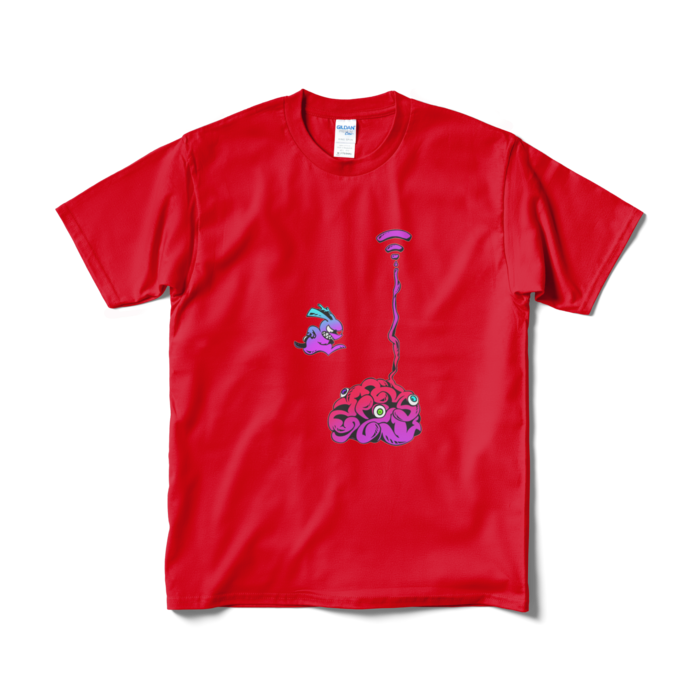 Tシャツ(短納期) - M - レッド