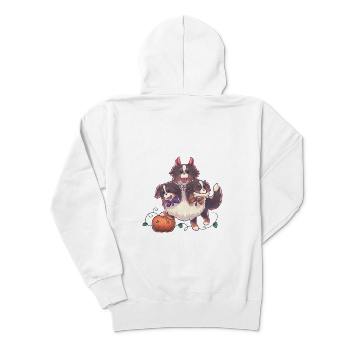 ジップパーカー - M - ホワイト