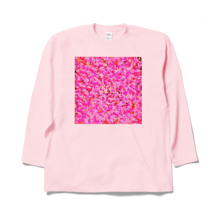 ロングスリーブTシャツ - XL - ライトピンク