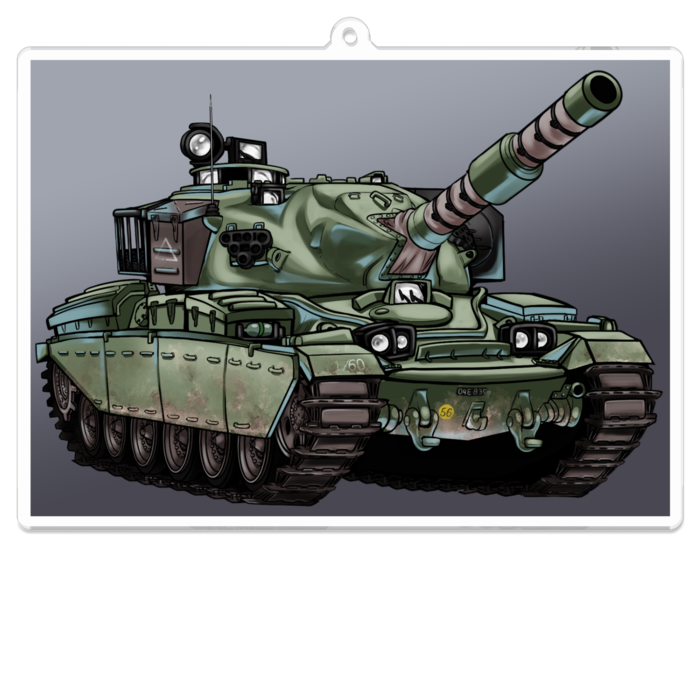 アクリルキーホルダー - 100 x 100 (mm)