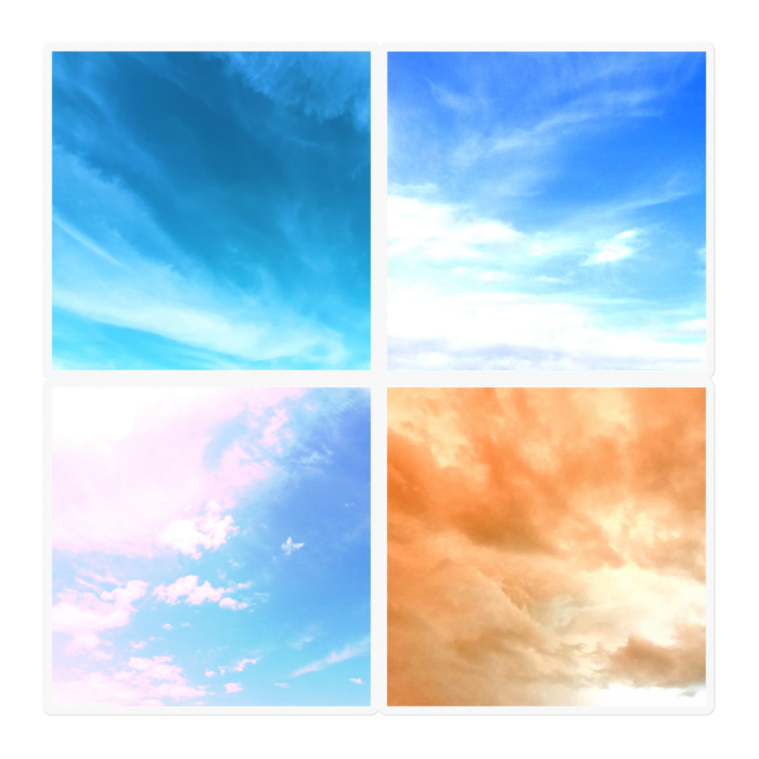 ステッカー - 160 x 160 (mm)