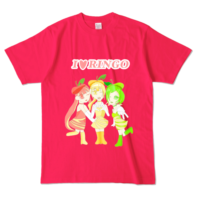カラーTシャツ - L - ホットピンク (濃色)