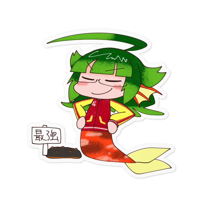 ステッカー - 100 x 100 (mm)