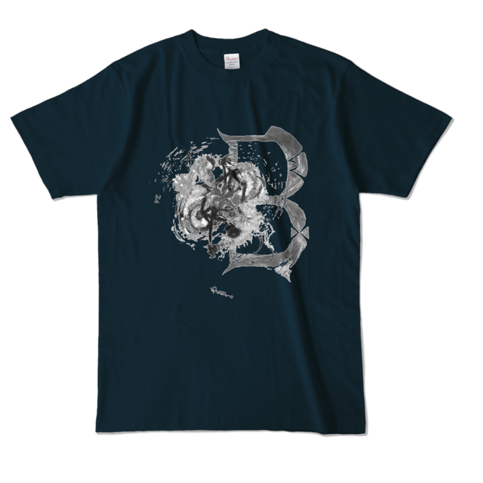 カラーTシャツ - L - ネイビー (濃色)