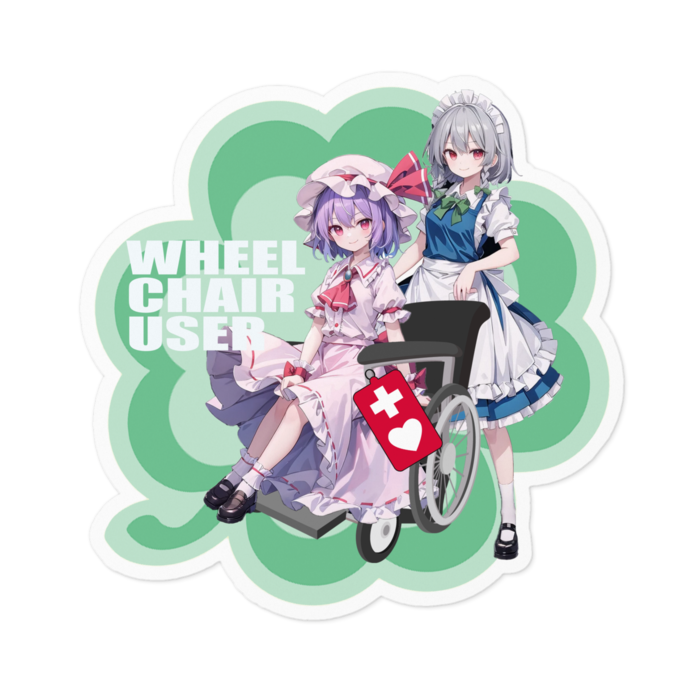 ステッカー - 100 x 100 (mm)