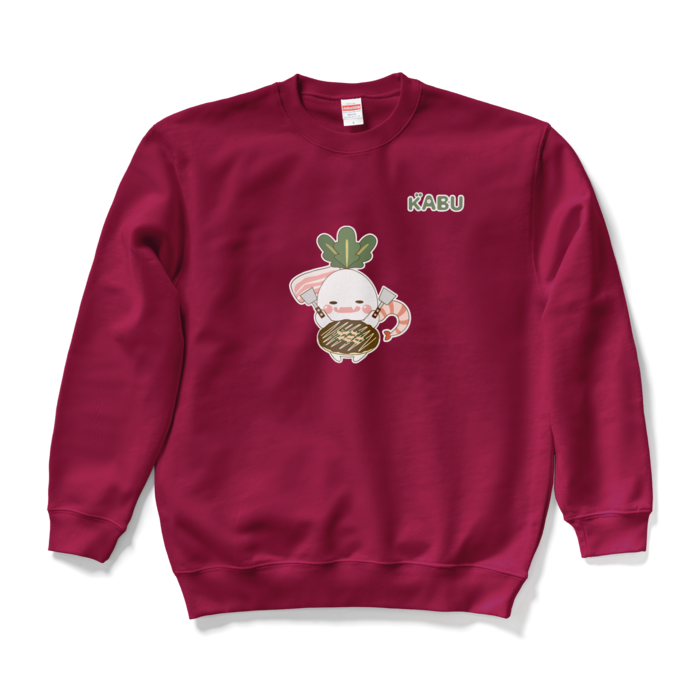 スウェット - L - バーガンディ