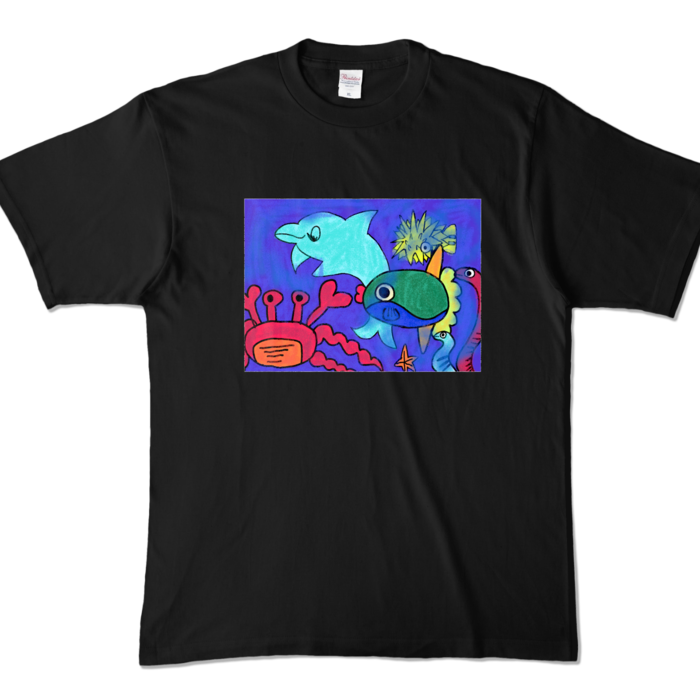 カラーTシャツ - XL - ブラック (濃色)