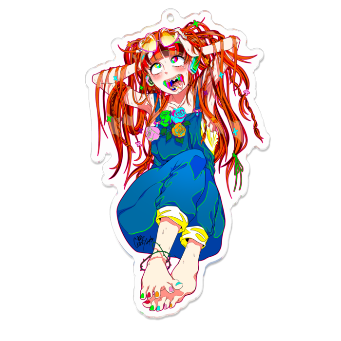 アクリルキーホルダー - 100 x 100 (mm)