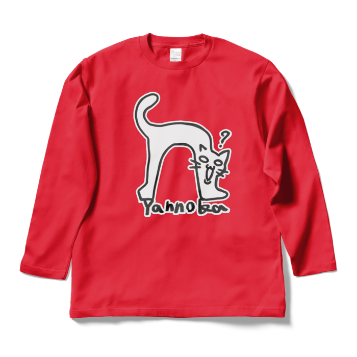 ロングスリーブTシャツ - L - レッド