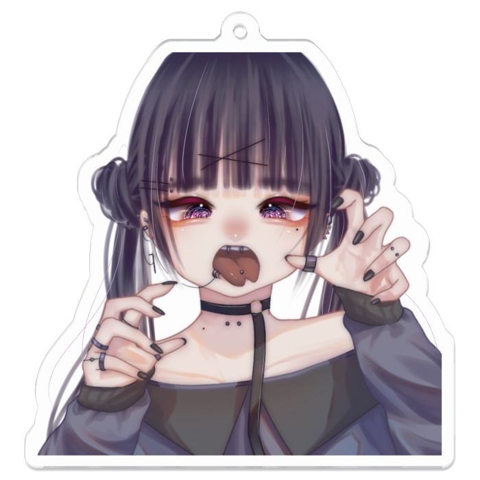 アクリルキーホルダー - 70 x 70 (mm)