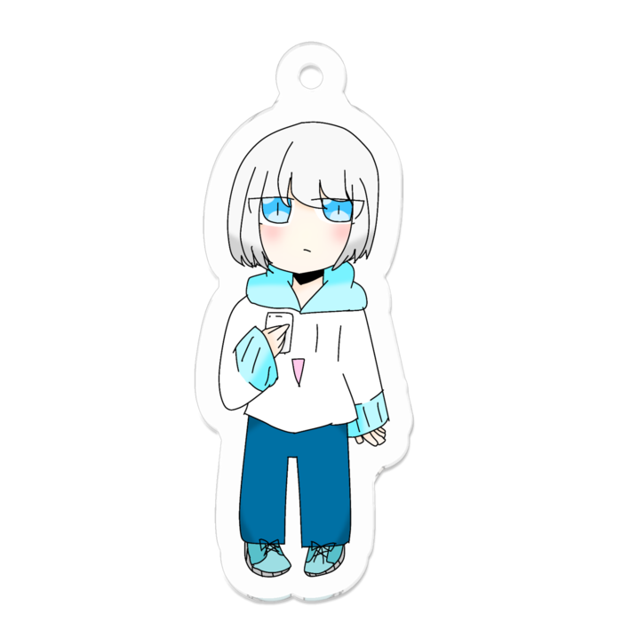 アクリルキーホルダー - 50 x 50 (mm)