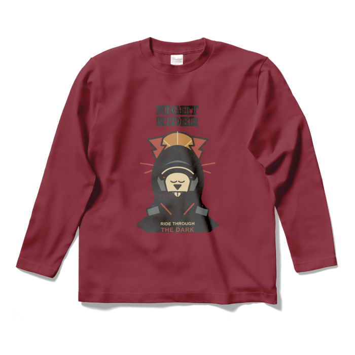 ロングスリーブTシャツ - S - バーガンディ