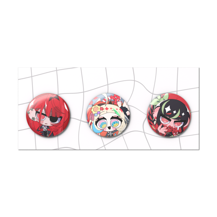 缶バッジセット - 3個セット