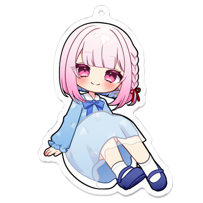 アクリルキーホルダー - 70 x 70 (mm)